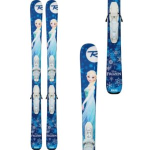 Rossignol Frozen Kid-X Junior Skis + Look Kid-X Bindings - 140cm