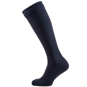 SealSkinz Hiking Mid Knee Waterproof Socks (Black/Grey)