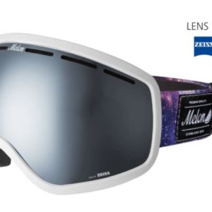 Melon Ski Snowboard Goggles – Chief Large White/Silver Galaxy Ex-Display