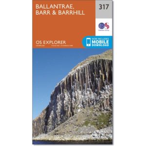 Ordnance Survey Explorer 317 Map of Ballantrae, Barr & Barrhill