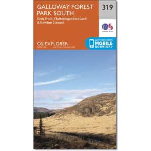 Ordnance Survey Explorer Map 319 Galloway Forest Park South