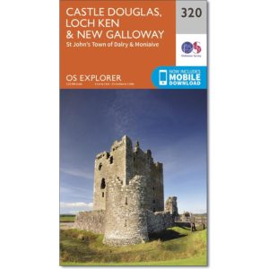 Ordnance Survey Explorer Map 320 Castle Douglas,Loch Ken & New Galloway