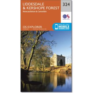 Ordnance Survey Explorer Map 324 Liddesdale & Kershope Forest