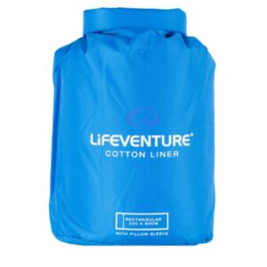 Lifeventure Cotton Sleeping Bag Liner (Rectangle (2)