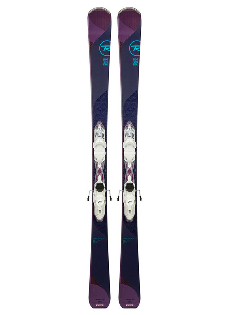 Rossignol Women’s Temptation 84 Skis and Xpress 11 Bindings – Size 146