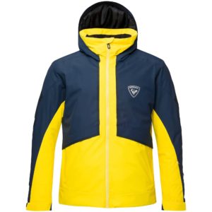 Rossignol Men's Masse Ski Jacket - Snowsports Jacket - Yellow