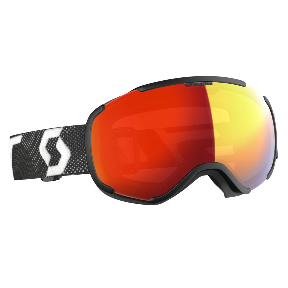 Scott Faze II LS Snow Sports Goggle (Black/White)