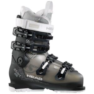 Head Women's Advant Edge 95 W Ski Boots (Transparent/Black)