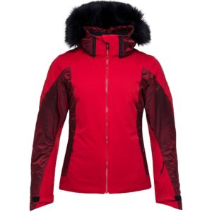 Rossignol Women's Aile Ski Jacket - Carmin Red - Snowsports Jacket