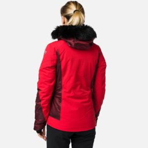 Rossignol Women’s Aile Ski Jacket – Carmin Red – Snowsports Jacket