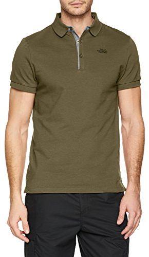 The North Face Premium Polo Pique L Taupe Green