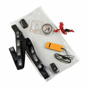 Trekmates Dry Map Case, Whistle and Compass Set