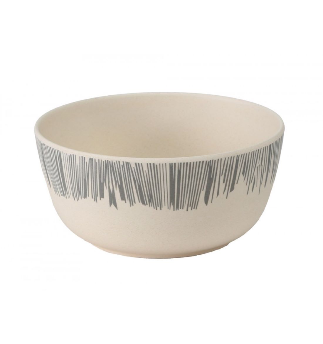 Vango Bamboo 14cm Bowl – Grey Stripe