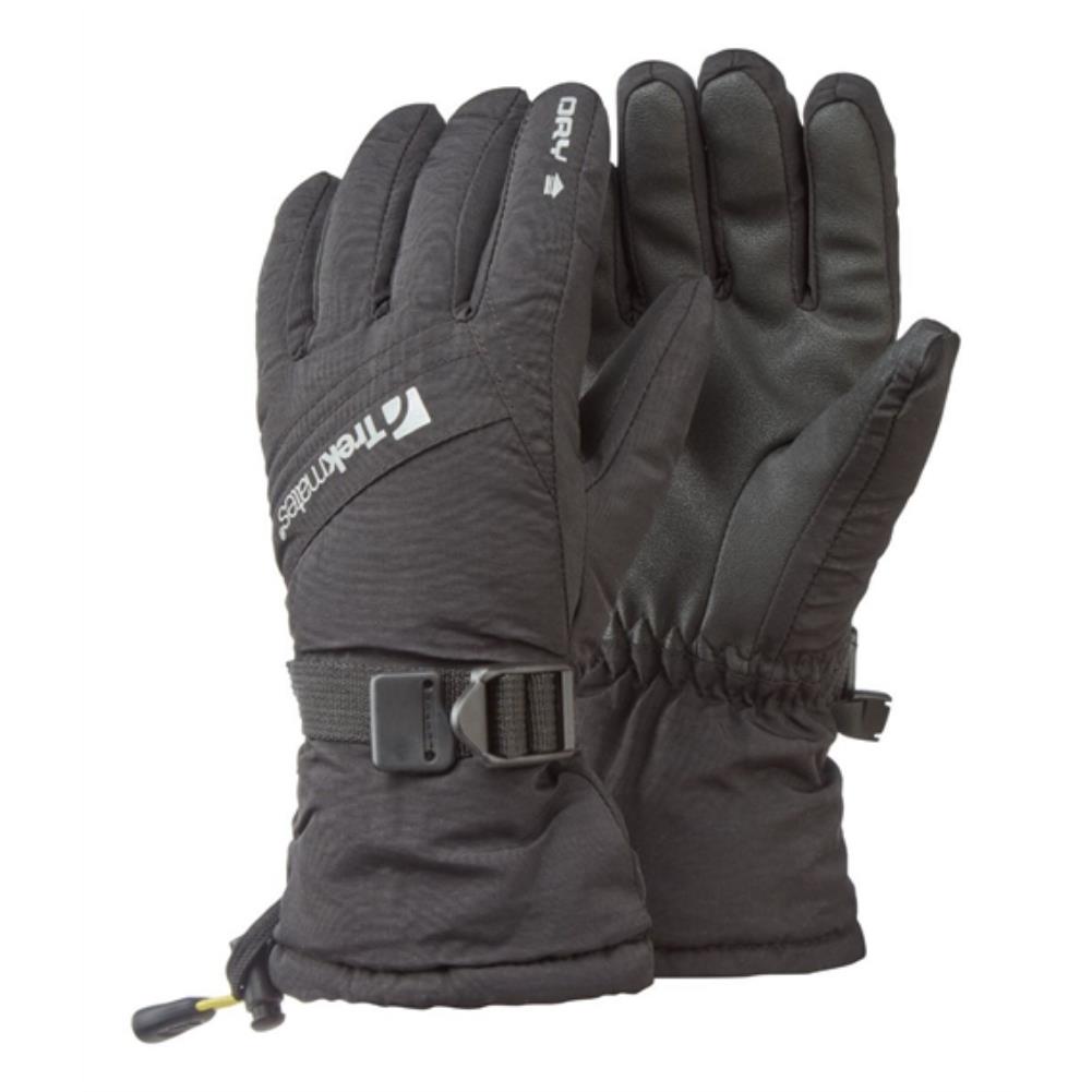 Trekmates Mogul DRY Junior Gloves – Black | Small