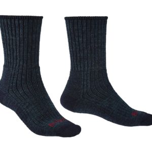 Bridgedale Men's Hike Midweight Merino Comfort Boot Socks (Navy)