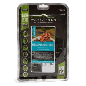 Wayfayrer Korean Style Beef & Rice - Outdoor Camping Ready to Eat Meal Pouch