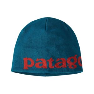 Patagonia Beanie Hat (Logo Belwe/Crater Blue)