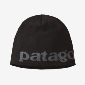 Patagonia Beanie Hat (Logo Belwe/Black)
