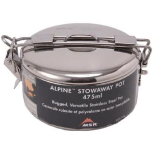 MSR Alpine Stowaway Stainless Steel Pot – 475ml