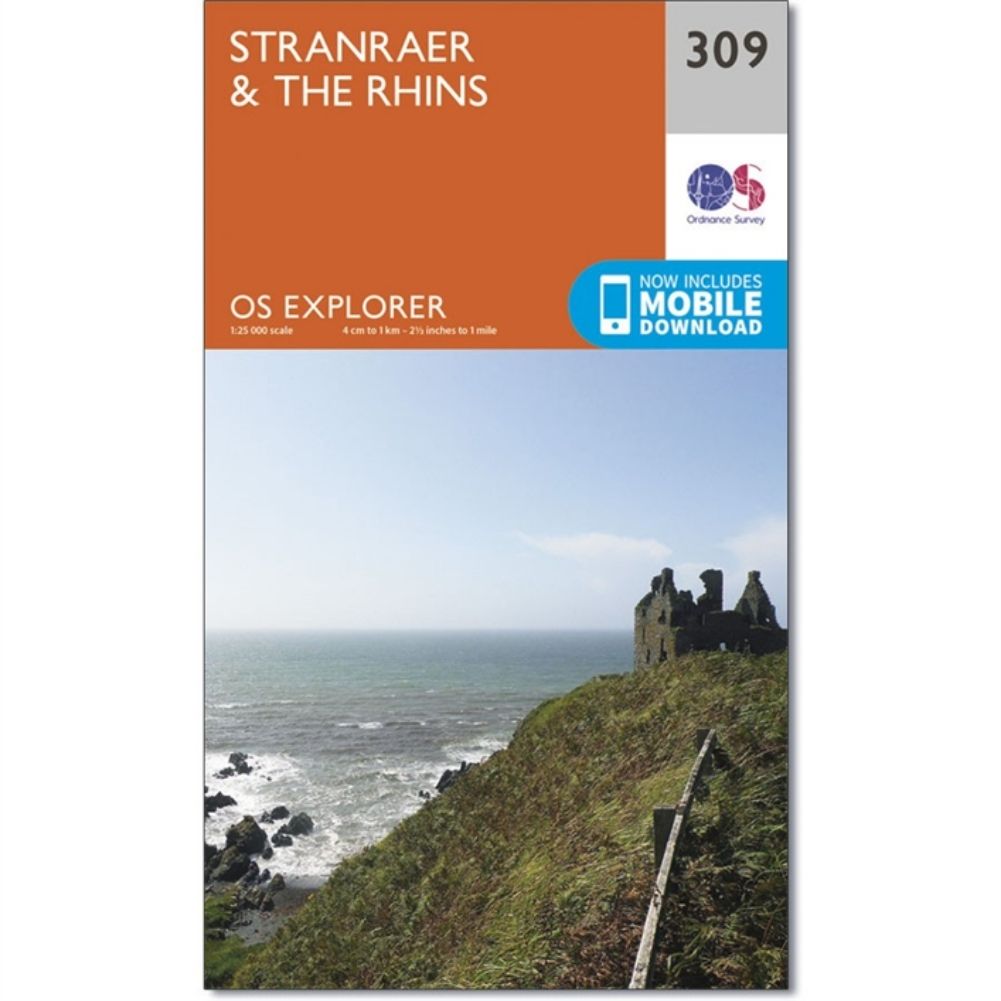 Ordnance Survey Explorer Map 309 – Stranraer&The Rhins