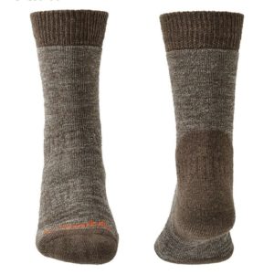 Bridgedale Men's Explorer Heavyweight Merino Comfort Socks - Chestnut