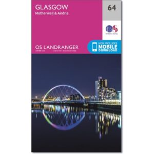 Ordnance Survey Landranger Map 64 Glasgow