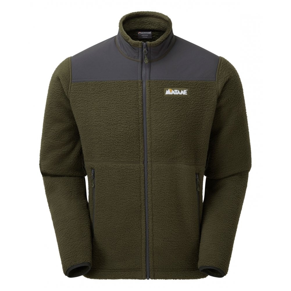 Montane Mens Chonos Fleece Jacket (Kelp Green) | Medium