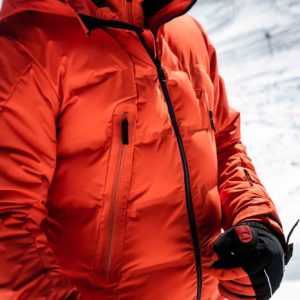Rossignol Mens Depart Ski Jacket – Medium – Orange