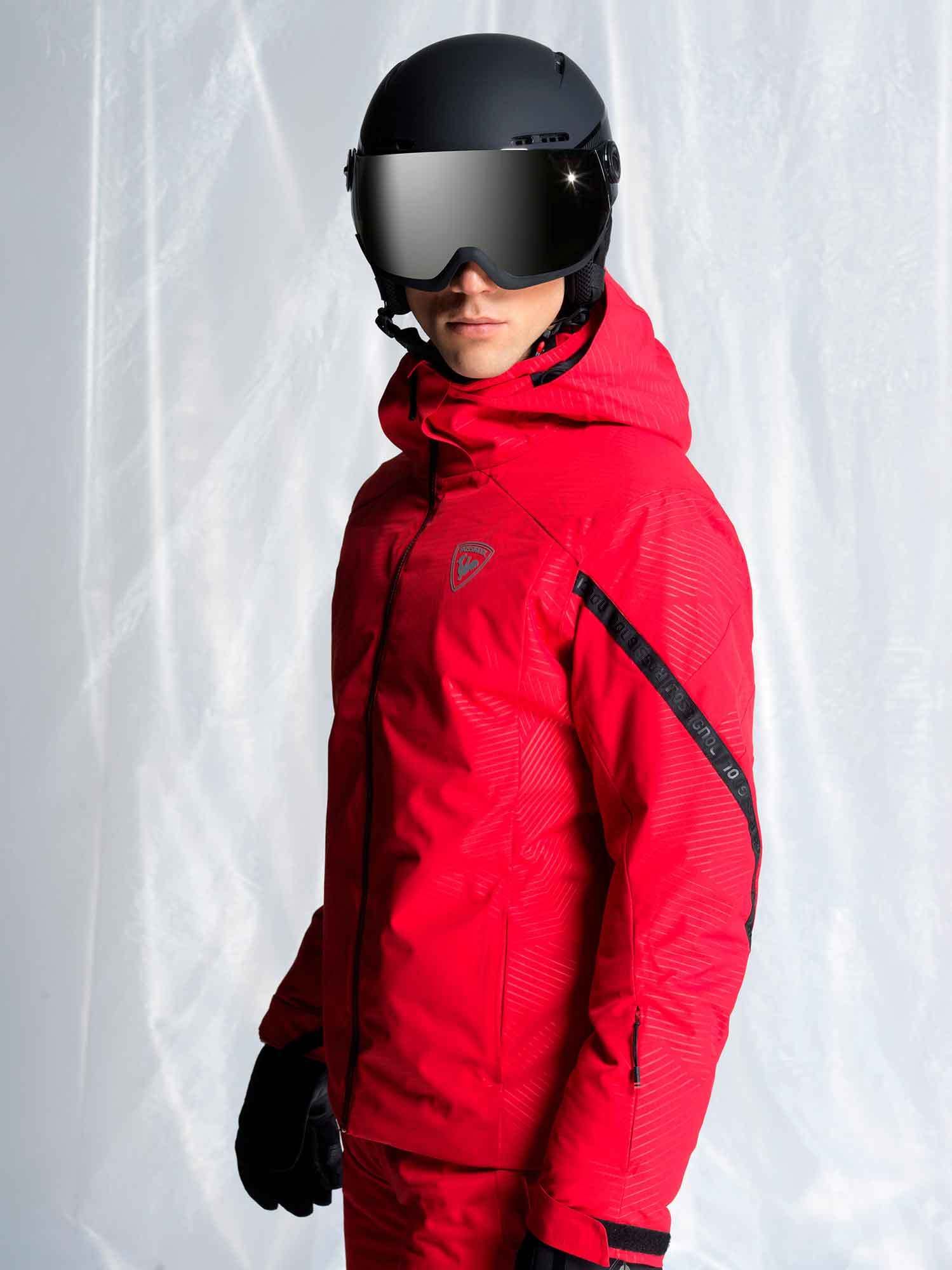Rossignol Mens Gradian Ski Jacket – Medium – Red