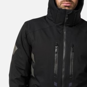 Rossignol Mens Aile Ski Jacket – Medium – Black