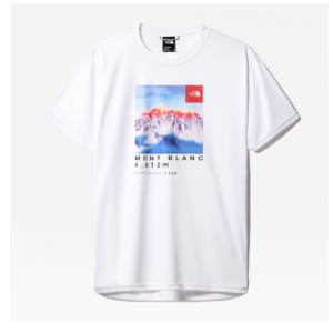 The North Face Mens Alps First Ascent Tech Tee (TNF White) | Medium