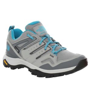 The North Face Women's Hedgehog Fastpack II WP Hiking Shoes (Grey/Blue)