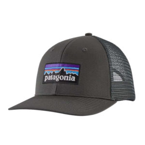 Patagonia P-6 Logo Trucker Hat (Forge Grey)