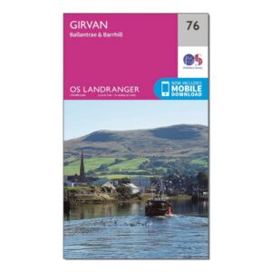 Ordnance Survey Landranger Map 76 Girvan – Ballantrae & Barhill