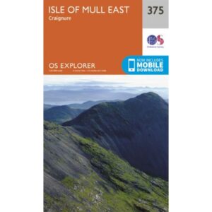 Ordnance Survey Explorer Map 375 - Isle Of Mull East