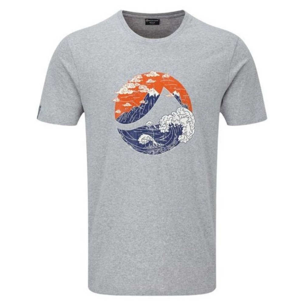 Montane Men’s Great Mountain T-shirt (Grey Marl)