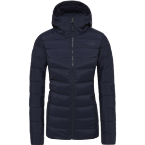 The North Face Women's Stretch Down Hooded Jacket (Urban Navy)