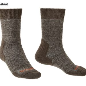 Bridgedale Men's Explorer Heavyweight Merino Comfort Socks - Chestnut