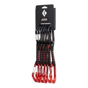 Black Diamond Hotwire Quickpack - Pack of 6 Hotwire Quickdraws - 12cm