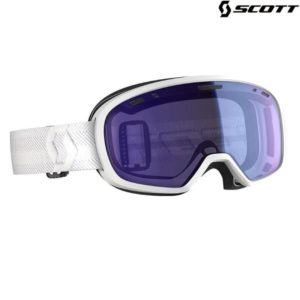 Scott Muse Pro Snow Sports Goggles - White - Illuminator Blue Chrome