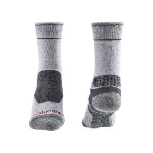 Bridgedale Women's Hike Midweight Merino Performance Boot Socks  (Silver Grey)