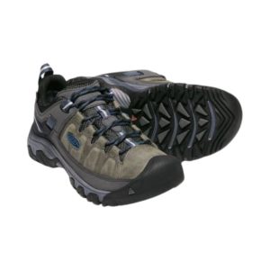 Keen Men's Targhee III Waterproof Hiking Shoes (Steel Grey/Captain's Blue)