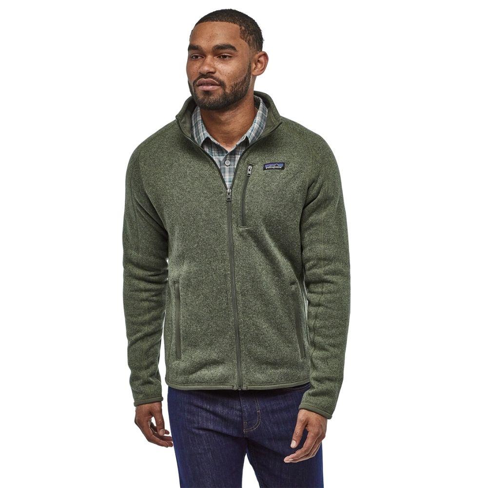 Patagonia Men's Better Sweater Fleece Jacket (Industrial Green ...