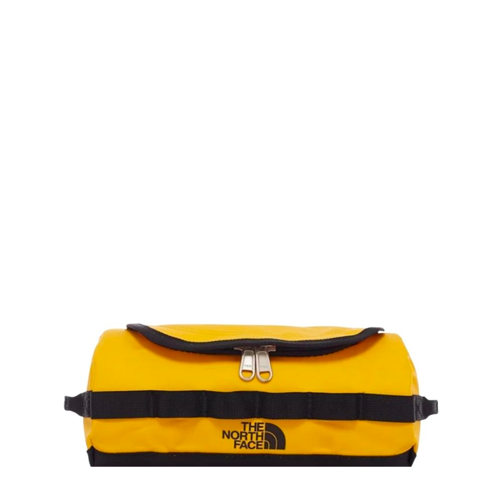 The North Face Base Camp Small Travel Washbag (Summit Gold/TNF Black)