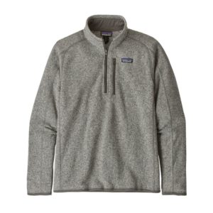 Patagonia Men's Better Sweater 1/4 Zip Fleece (Stonewash)