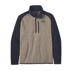 Patagonia Men's Better Sweater 1/4 Zip Fleece (Oar Tan)