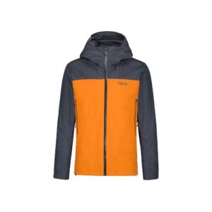 Rab Men's Arc Eco Waterproof Jacket (Beluga/Marmalade)