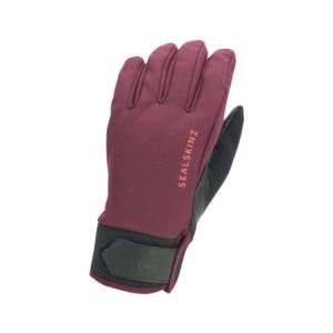 SealSkinz Women's Waterproof All Weather Insulated Glove (Red/Black)
