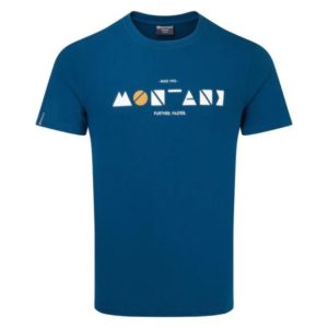 Montane Men's Geometry T-Shirt (Narwhal Blue)