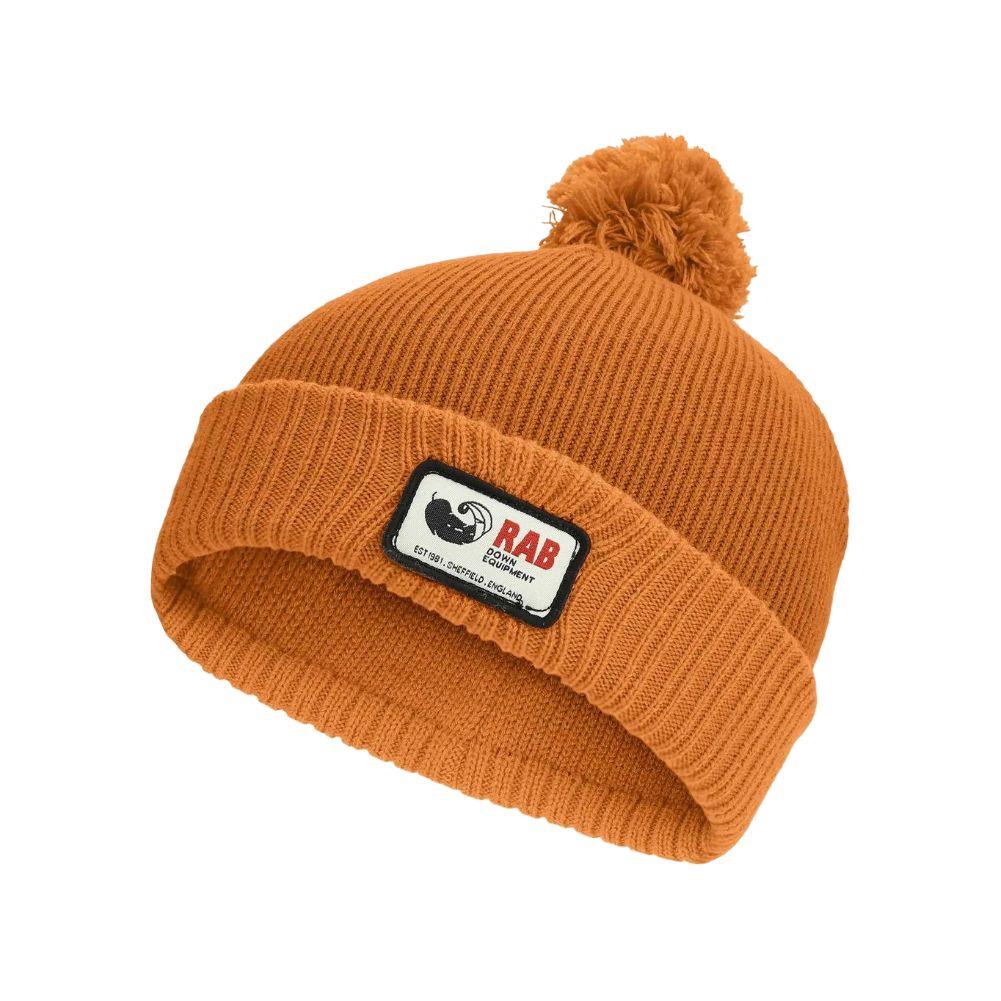 Rab Essential Bobble Recycled Beanie (Marmalade) - Summits Outdoor